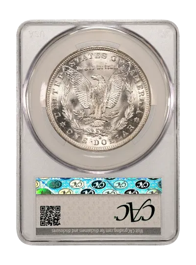 CAC Grading Coin Reverse