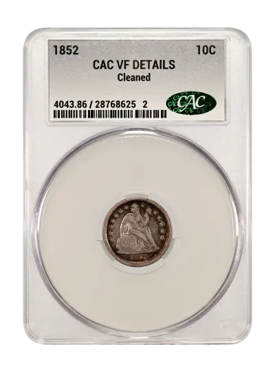 CAC Grading Coin Obverse