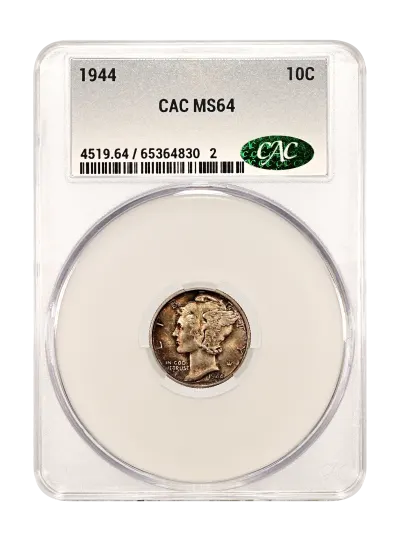 CAC Grading Coin Obverse