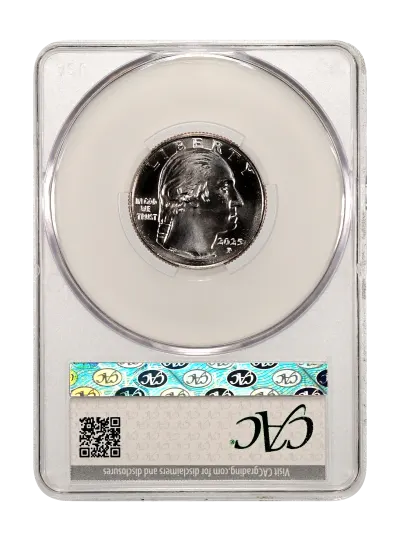 CAC Grading Coin Reverse