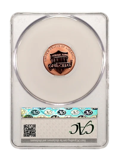 CAC Grading Coin Reverse