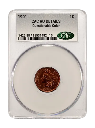 CAC Grading Coin Obverse