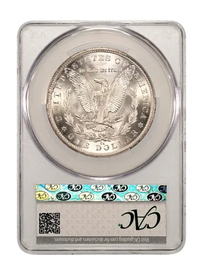 CAC Grading Coin Reverse