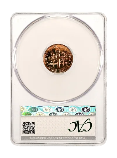 CAC Grading Coin Reverse