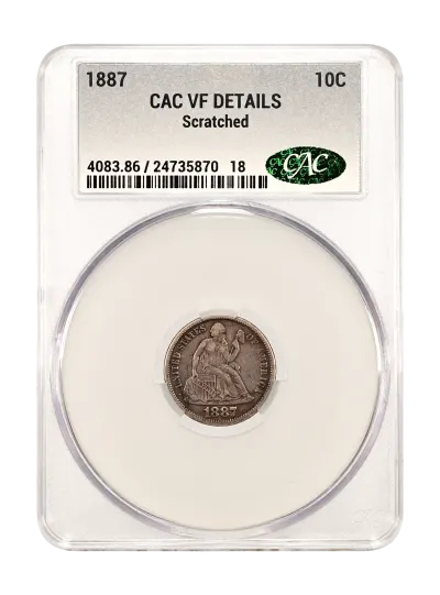 CAC Grading Coin Obverse