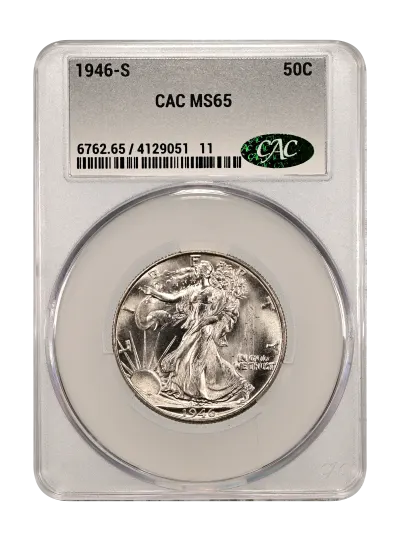 CAC Grading Coin Obverse