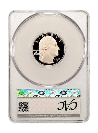 CAC Grading Coin Reverse