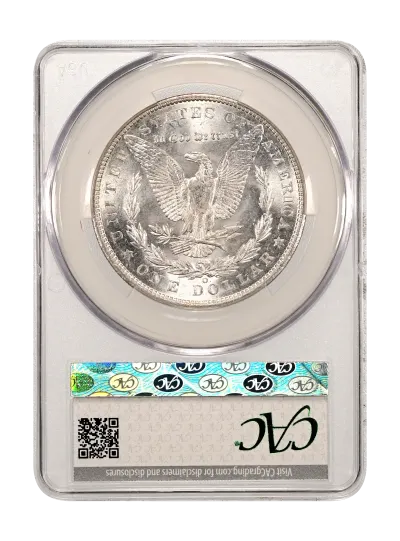 CAC Grading Coin Reverse