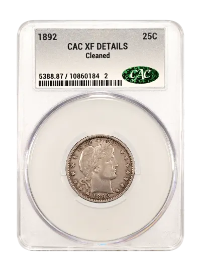 CAC Grading Coin Obverse