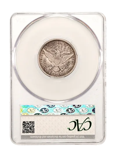 CAC Grading Coin Reverse