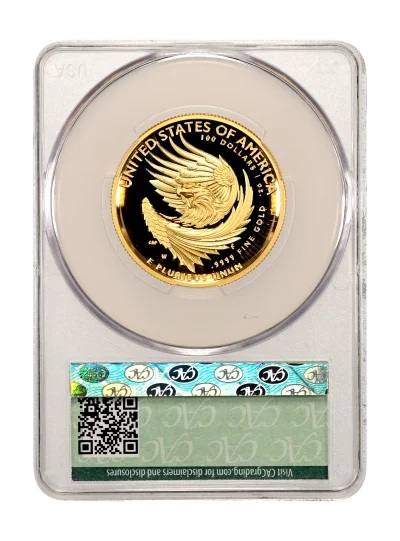 CAC Grading Coin Reverse