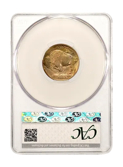 CAC Grading Coin Reverse