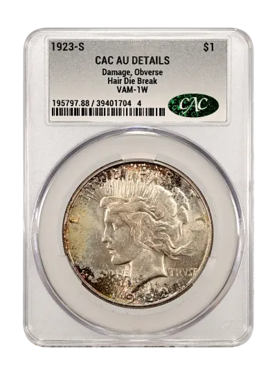 CAC Grading Coin Obverse
