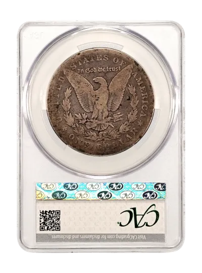 CAC Grading Coin Reverse