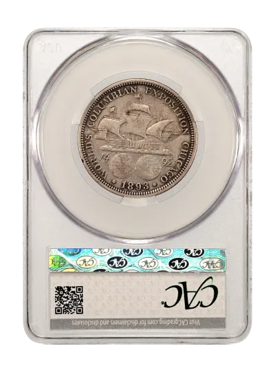 CAC Grading Coin Reverse