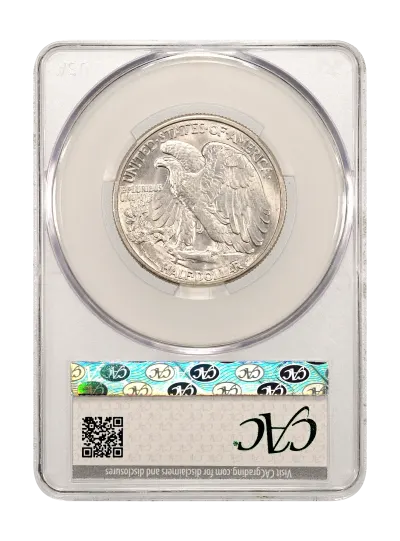 CAC Grading Coin Reverse