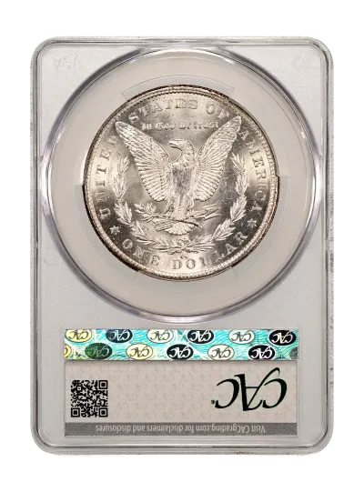 CAC Grading Coin Reverse