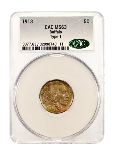 CAC Grading Coin Obverse