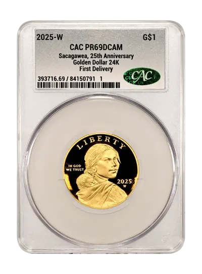 CAC Grading Coin Obverse