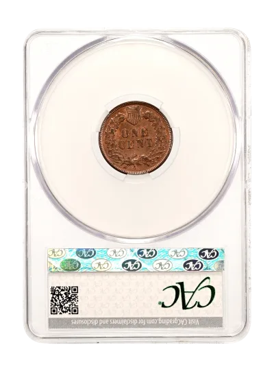 CAC Grading Coin Reverse