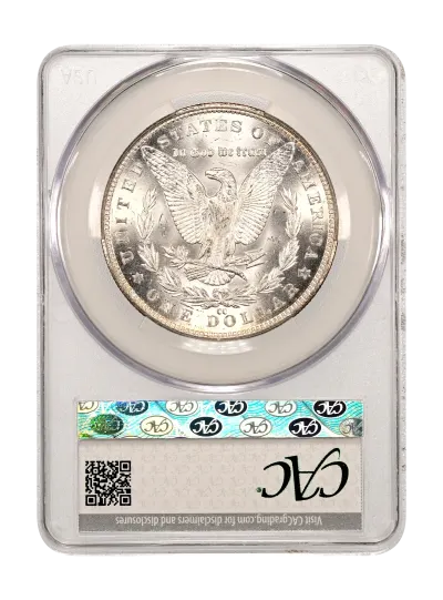 CAC Grading Coin Reverse