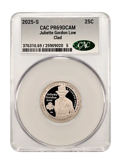 CAC Grading Coin Obverse