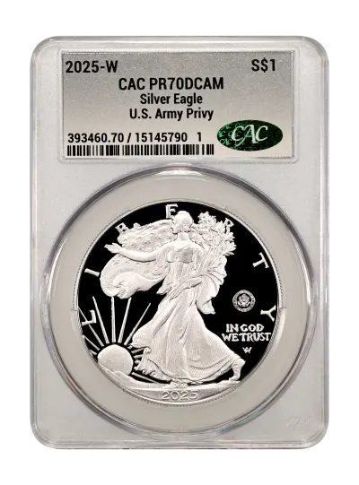 CAC Grading Coin Obverse