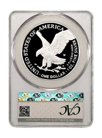 CAC Grading Coin Reverse