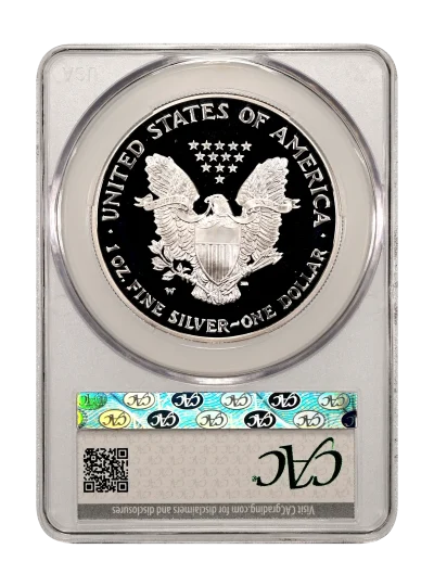 CAC Grading Coin Reverse