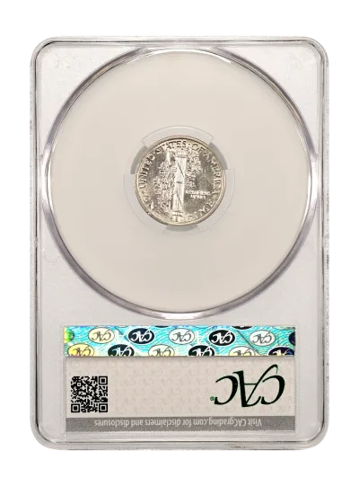 CAC Grading Coin Reverse