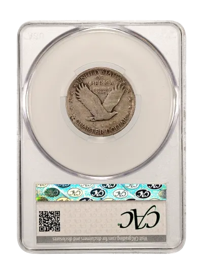 CAC Grading Coin Reverse