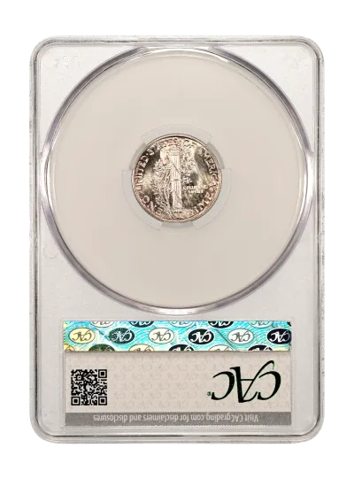 CAC Grading Coin Reverse