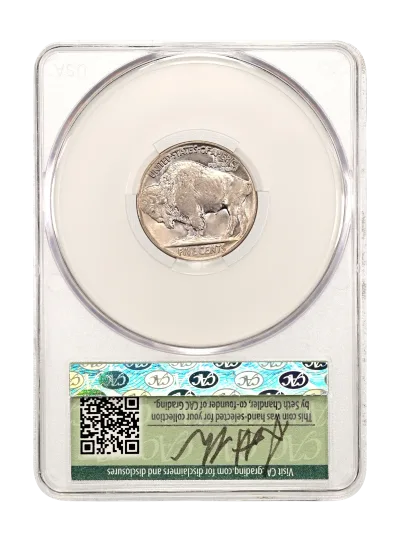 CAC Grading Coin Reverse