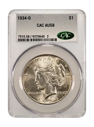 CAC Grading Coin Obverse