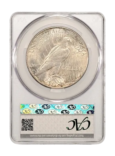CAC Grading Coin Reverse