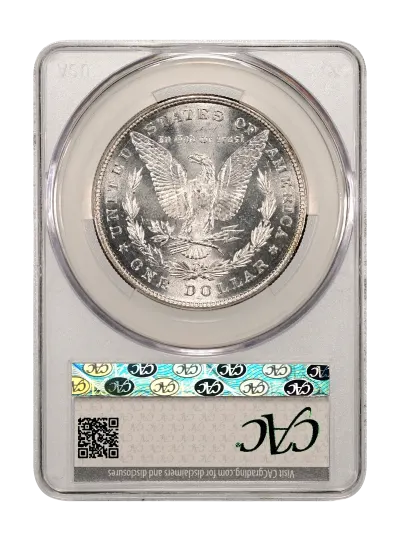 CAC Grading Coin Reverse
