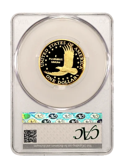 CAC Grading Coin Reverse