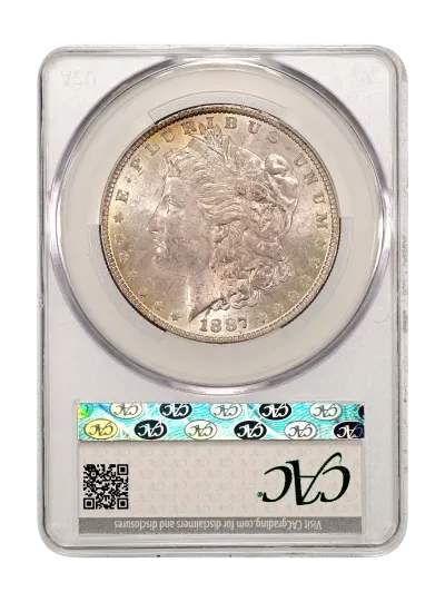 CAC Grading Coin Reverse