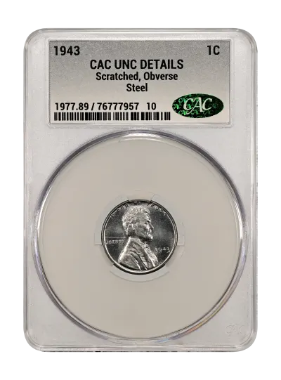 CAC Grading Coin Obverse