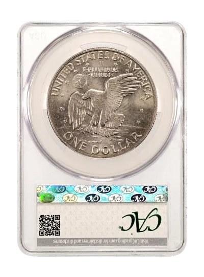 CAC Grading Coin Reverse