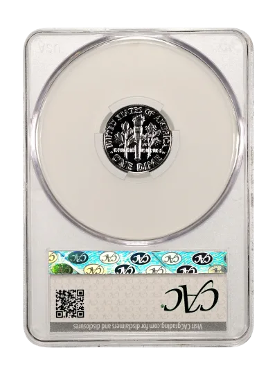 CAC Grading Coin Reverse