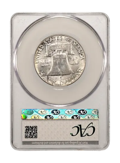 CAC Grading Coin Reverse
