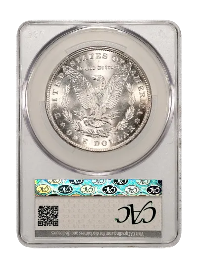 CAC Grading Coin Reverse