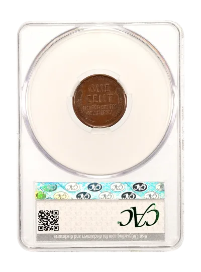 CAC Grading Coin Reverse