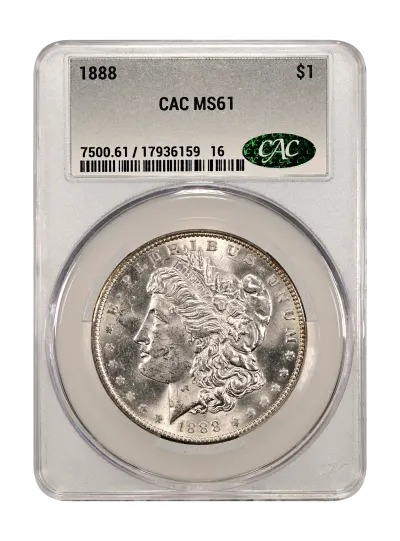 CAC Grading Coin Obverse