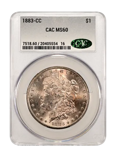 CAC Grading Coin Obverse