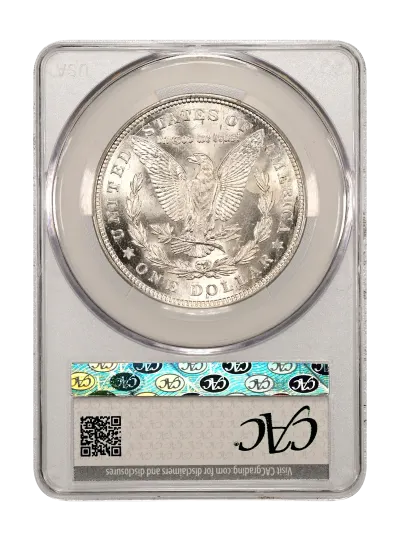CAC Grading Coin Reverse