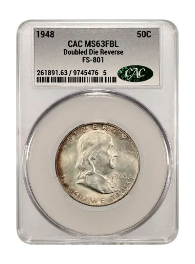 CAC Grading Coin Obverse