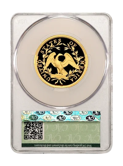 CAC Grading Coin Reverse