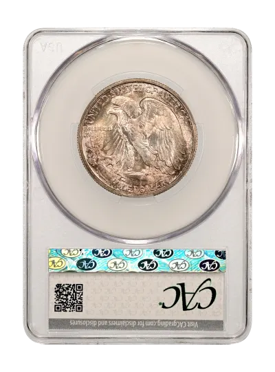 CAC Grading Coin Reverse